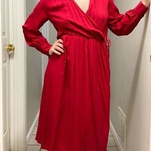 Uniqlo red dress 💔